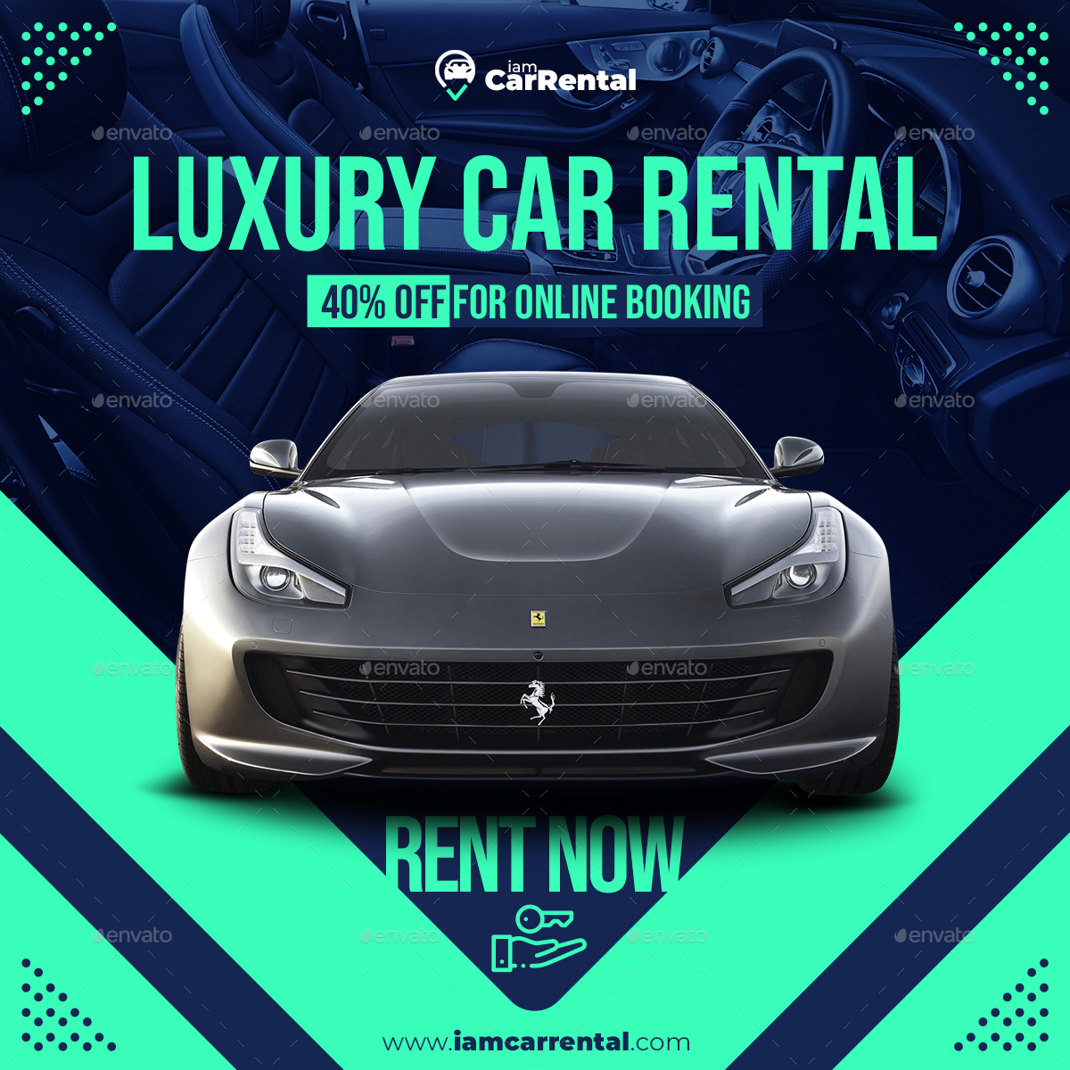 Car Rental Instagram Post and Stories,  Elements GraphicRiver